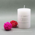 Candle Factory Scented White Church Pillar Candle7.5X15cm